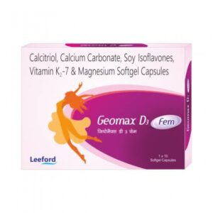 Geomax D3 fem capsule 10's