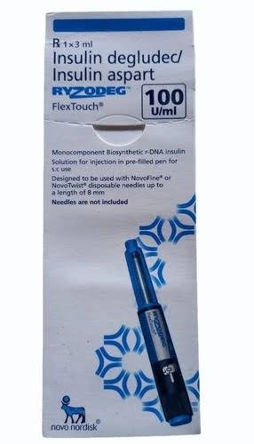 Ryzodeg 100IU/ml Penfill Solution For Injection