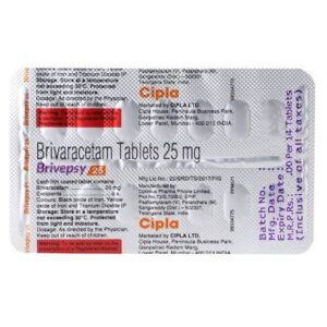 Brivepsy 25mg Tablet 10's