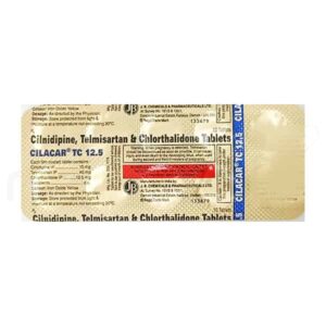 Cilacar TC 12.5 Tablet 10's