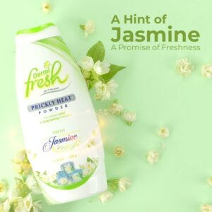 Dermi Fresh Prickly Heat Jasmine Powder | Cooling Heat Rash Relief 150gm