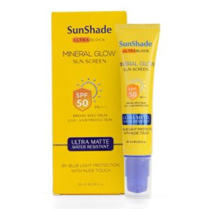 Sunshade Sunscreen SPF50 PA+++ – Mineral, Matte Finish for Men & Women 30ml
