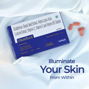 Glutiford Capsules with Anti-oxidants For Skin Health 10's