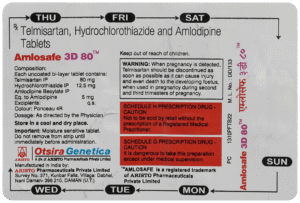 Amlosafe 3D 80 Tablet 7's
