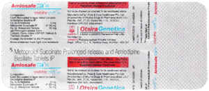 Amlosafe MT 50 Tablet 10's