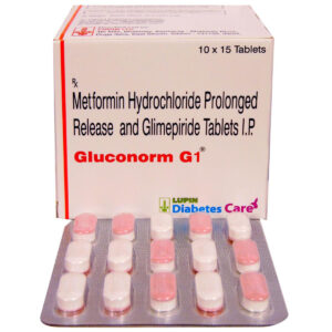 Gluconorm G 1 Tablet 15's