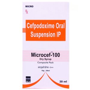 Microcef 100 dry syrup 30ml