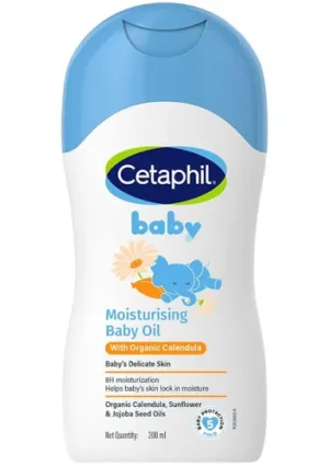 Cetaphil Baby Moisturising Oil with Organic Calendula 200ml