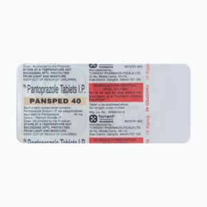 Pansped 40 Tablet 10's