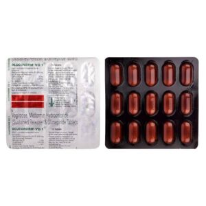 Gluconorm VG 1 Tablet 15's