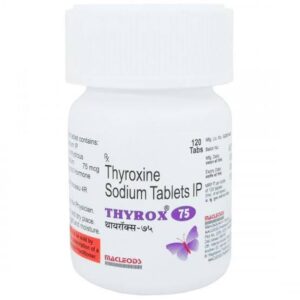 Thyrox 75 Tablet 120's