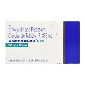 Ampoxin CV 375mg Tablet 10'S